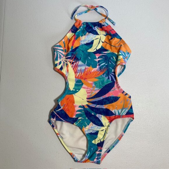 Old Navy One piece Girl's Swimsuit size 6/7 multicolor - Picture 2 of 8